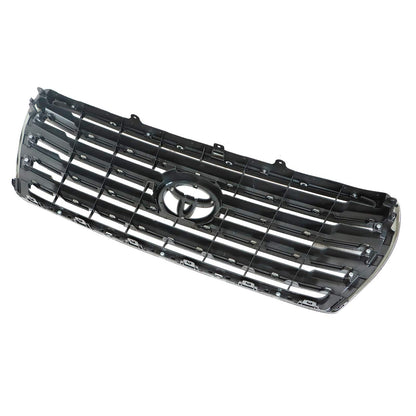For Toyota Land Cruiser LC200 2008-2015 Front Bumper Grill Grille GLoss Black