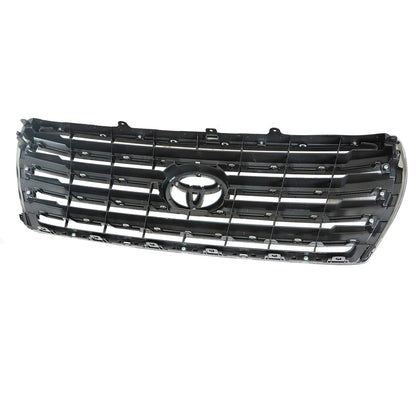 For Toyota Land Cruiser LC200 2008-2015 Front Bumper Grill Grille GLoss Black