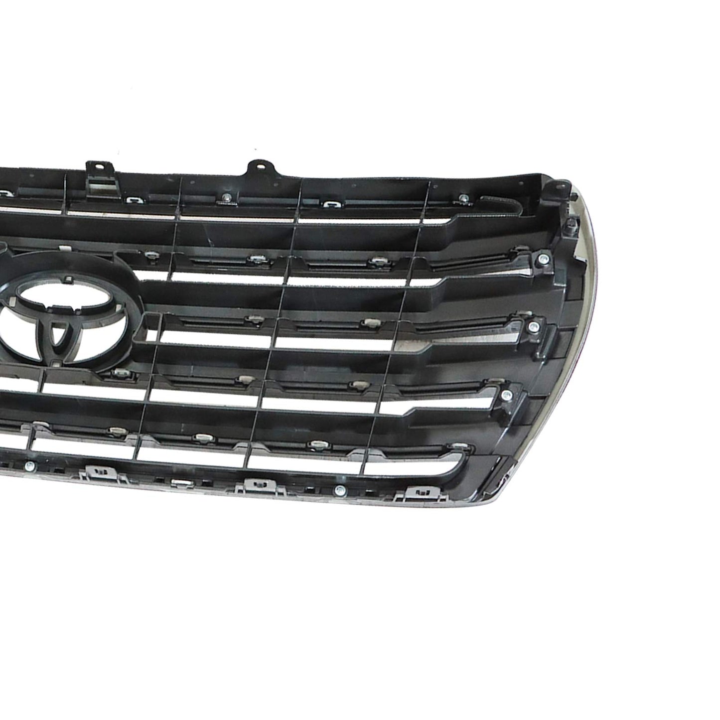 For Toyota Land Cruiser LC200 2008-2015 Front Bumper Grill Grille GLoss Black