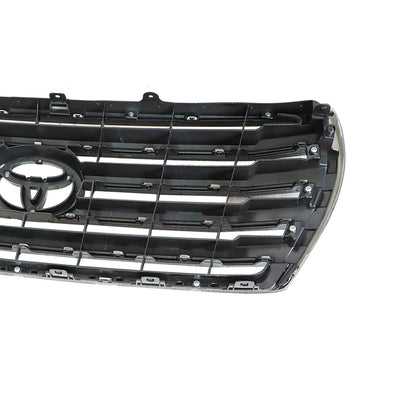 For Toyota Land Cruiser LC200 2008-2015 Front Bumper Grill Grille GLoss Black