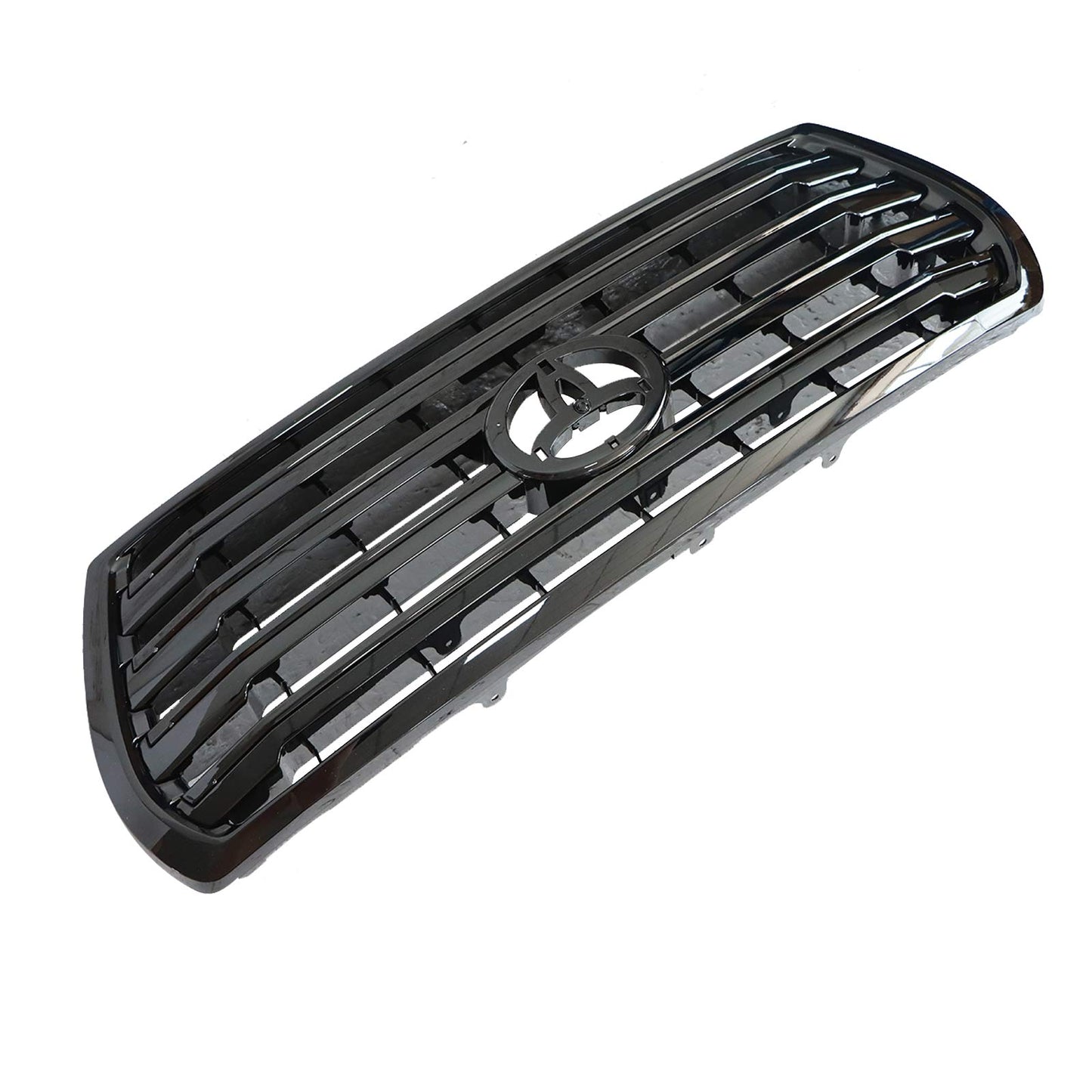 For Toyota Land Cruiser LC200 2008-2015 Front Bumper Grill Grille GLoss Black