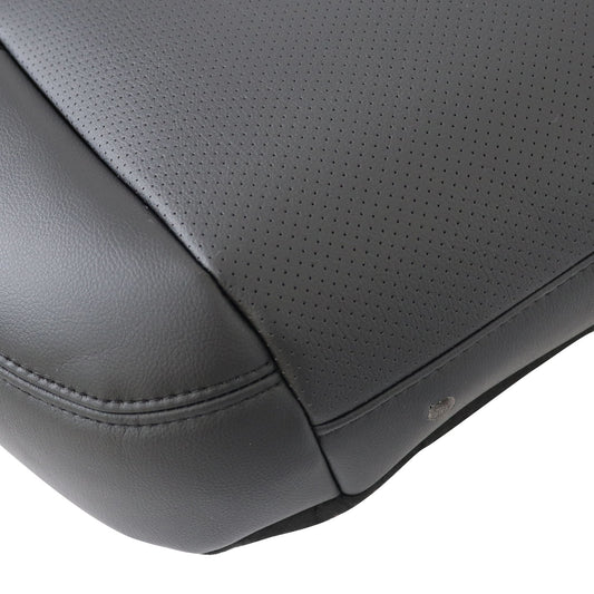 Black 2nd Row Passenger Top Leather Seat Cover Fits 2007-14 Cadillac Escalade