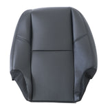 Black 2nd Row Passenger Top Leather Seat Cover Fits 2007-14 Cadillac Escalade