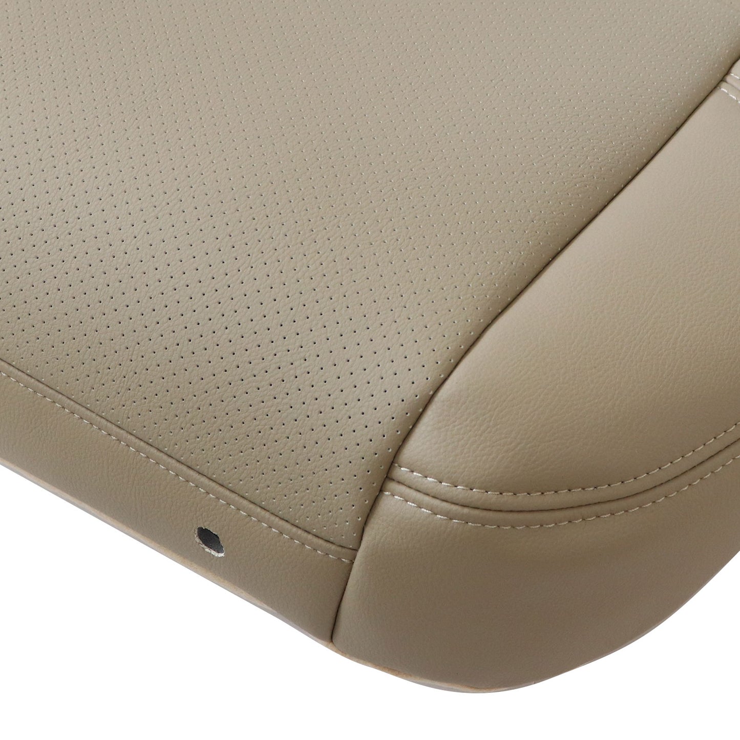 2nd Row Driver Top PERF Seat Cover Tan For 2009-2014 Cadillac Escalade ESV EXT