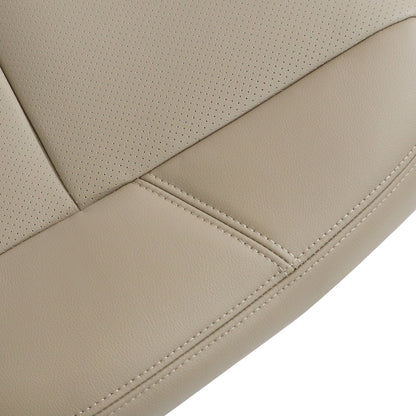 2nd Row Passenger Top PERF Seat Cover Tan For 09-2014 Cadillac Escalade ESV EXT