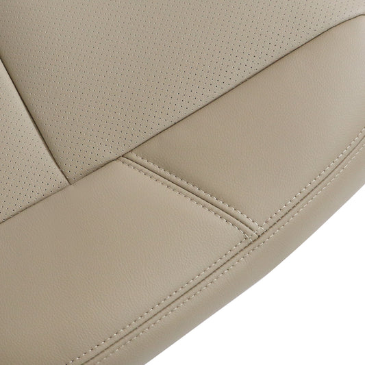 2nd Row Passenger Top PERF Seat Cover Tan For 09-2014 Cadillac Escalade ESV EXT