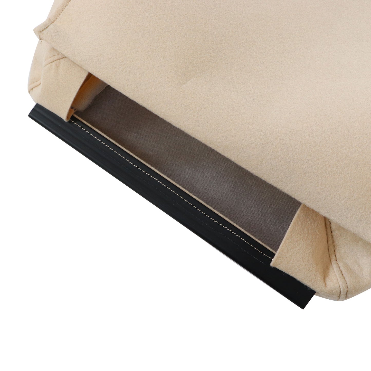 2nd Row Passenger Top PERF Seat Cover Tan For 09-2014 Cadillac Escalade ESV EXT
