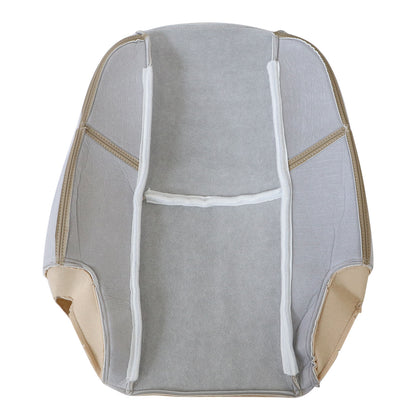 2nd Row Passenger Top PERF Seat Cover Tan For 09-2014 Cadillac Escalade ESV EXT