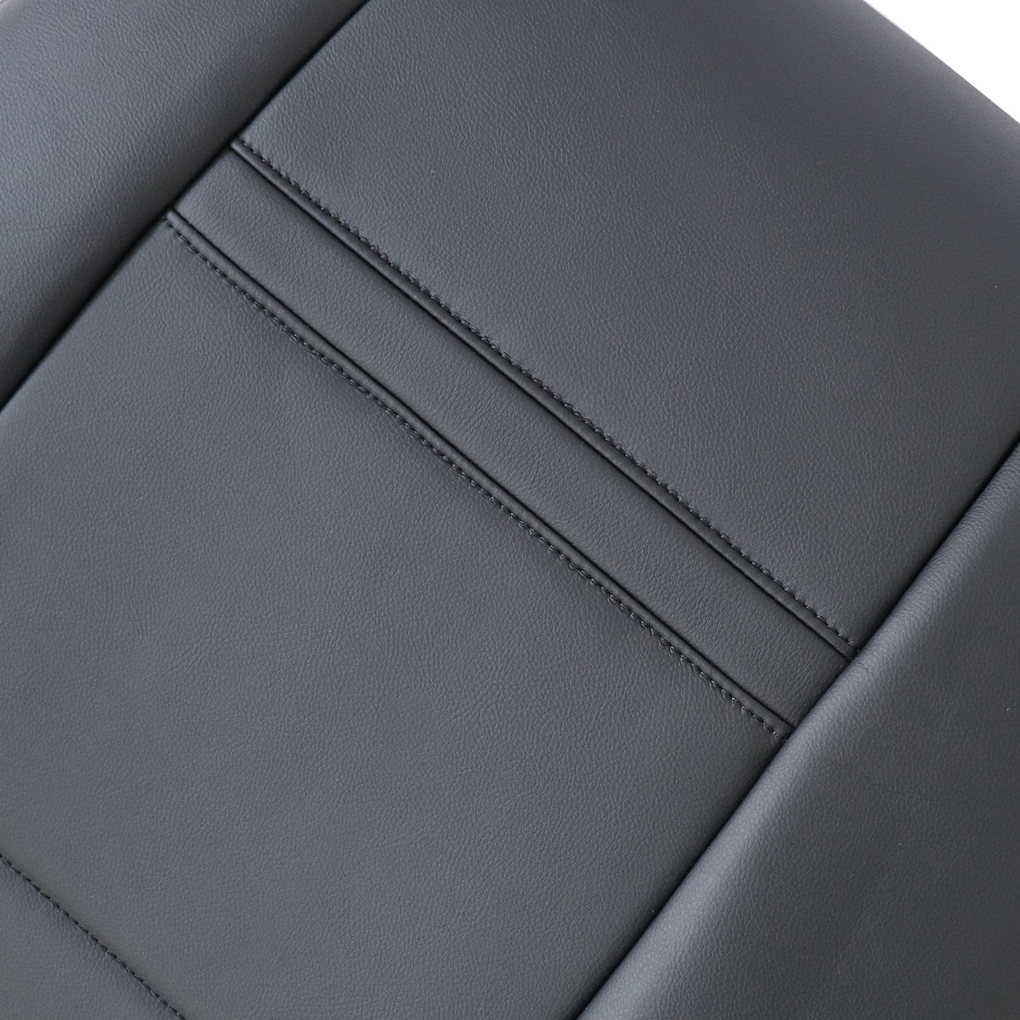 New Fits 2007-13 BMW E70 X5 Front Driver Side Top Leather Seat Cover Black US