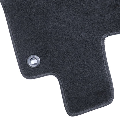 Front+Rear Replacement Velour Floor Mats Carpet Blk For 2018-2026 Honda Odyssey