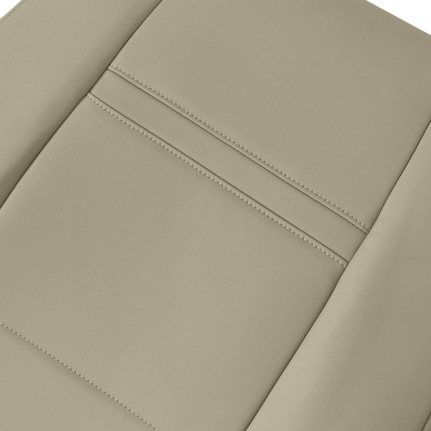 Fit For BMW X5 2007-2013 Replacement Driver Side Top Leather Seat Covers Tan