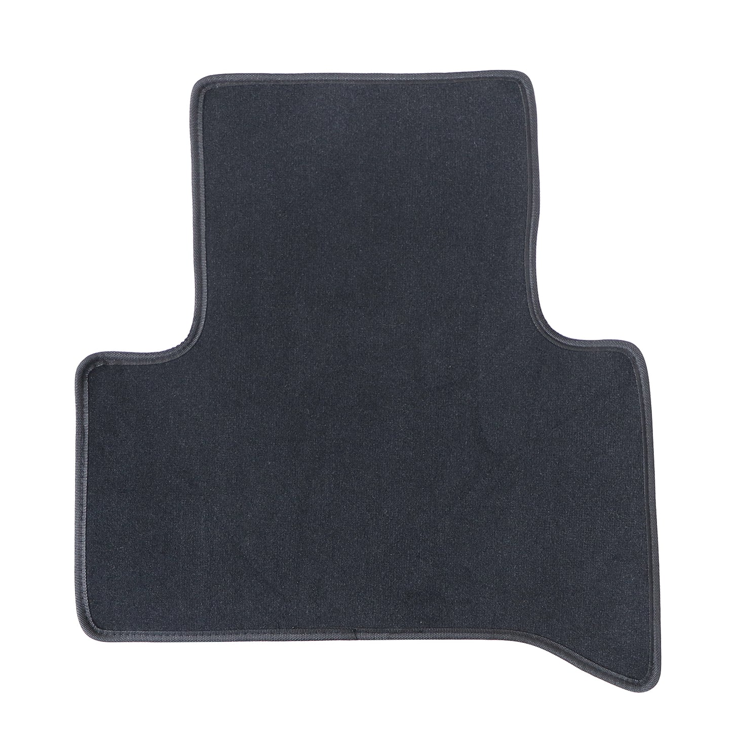 4X Fits Alfa Romeo Stelvio 2017-2025 Front & Rear Floor Mats Carpet Velour Black
