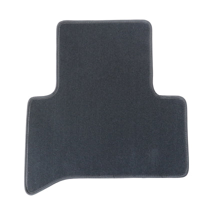4X Fits Alfa Romeo Stelvio 2017-2025 Front & Rear Floor Mats Carpet Velour Black