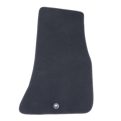 For 2011-2014 Dodge Challenger Front & Rear Velour Floor Mats Carpet Black 4PCS