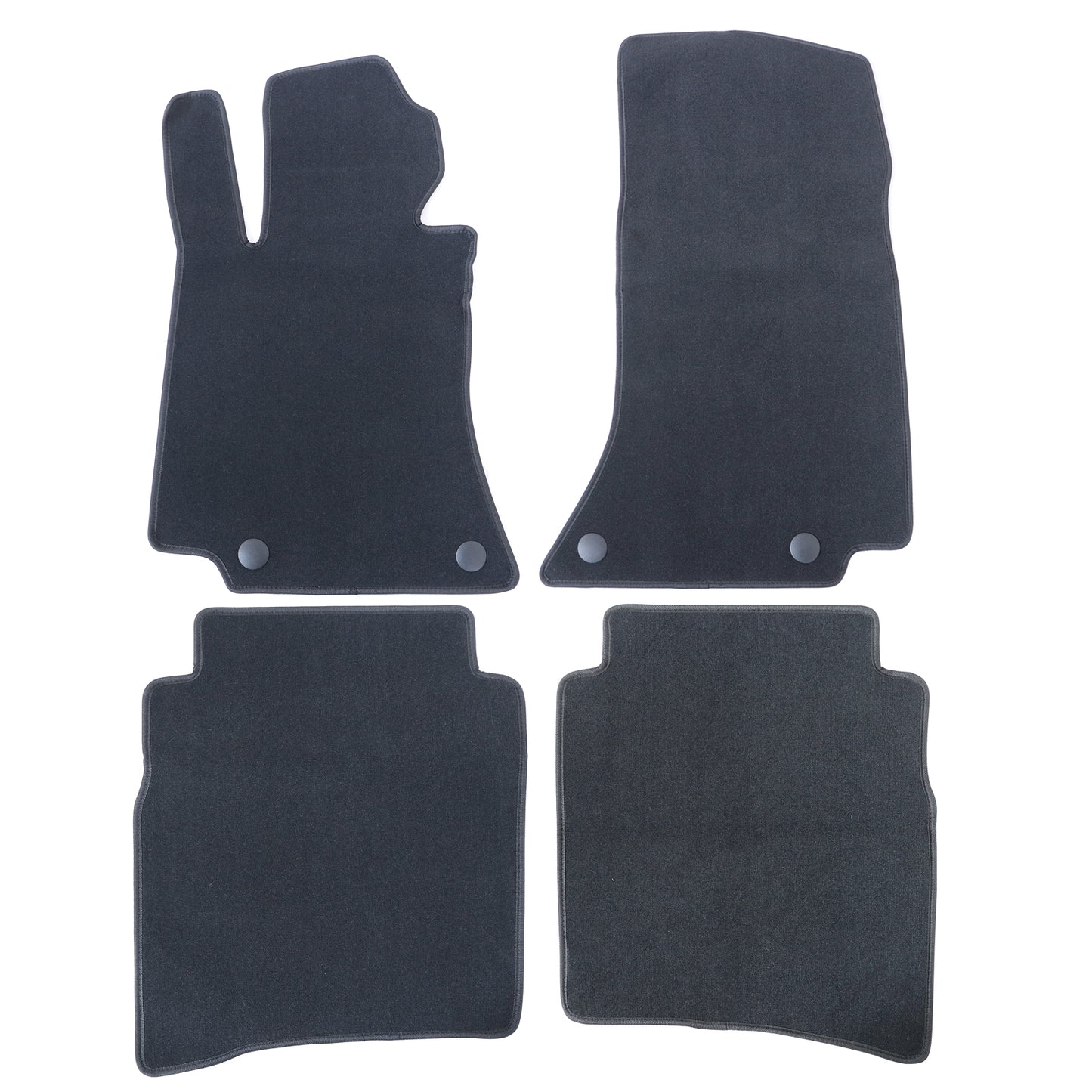 4Pcs For Mercedes Benz E W214 E200 E350 E450 2024-2025 Floor Mats Carpet Velour