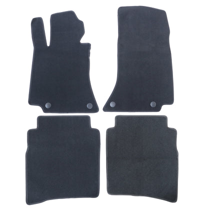 4Pcs For Mercedes Benz E W214 E200 E350 E450 2024-2025 Floor Mats Carpet Velour