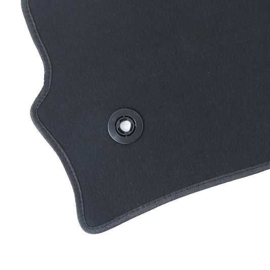 For 2006-2010 Jeep Commander Front & Rear Velour Floor Mats Carpet Black 4PCS