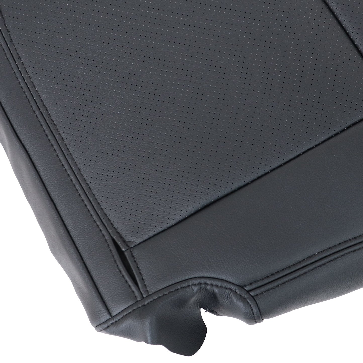 2nd Row Passenger Bottom Seat Cover Black For 07-2014 Cadillac Escalade ESV EXT