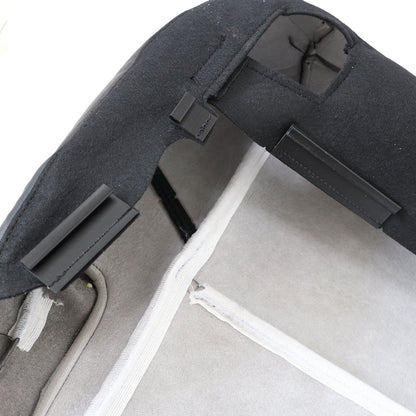 2nd Row Driver Bottom Seat Cover Black For 2007-2014 Cadillac Escalade ESV EXT