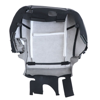 2nd Row Driver Bottom Seat Cover Black For 2007-2014 Cadillac Escalade ESV EXT