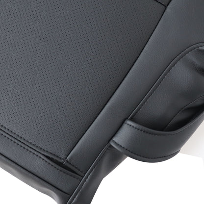 2nd Row Driver Bottom Seat Cover Black For 2007-2014 Cadillac Escalade ESV EXT