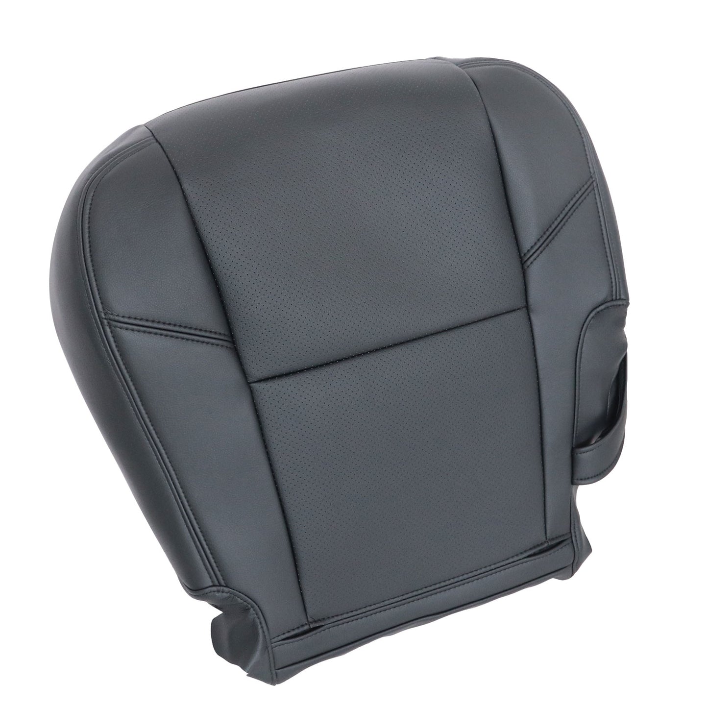 2nd Row Driver Bottom Seat Cover Black For 2007-2014 Cadillac Escalade ESV EXT