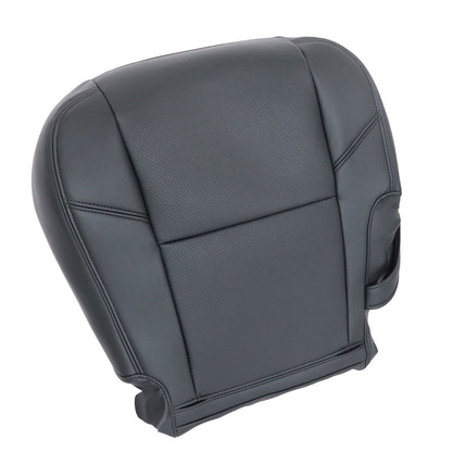 2nd Row Driver Bottom Seat Cover Black For 2007-2014 Cadillac Escalade ESV EXT
