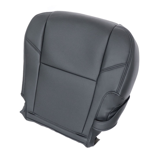 2nd Row Driver Bottom Seat Cover Black For 2007-2014 Cadillac Escalade ESV EXT