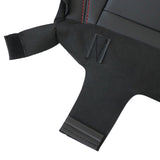 2018-2022 For Jeep Wrangler Rubicon Driver Bottom Perforated Leather Cover Black
