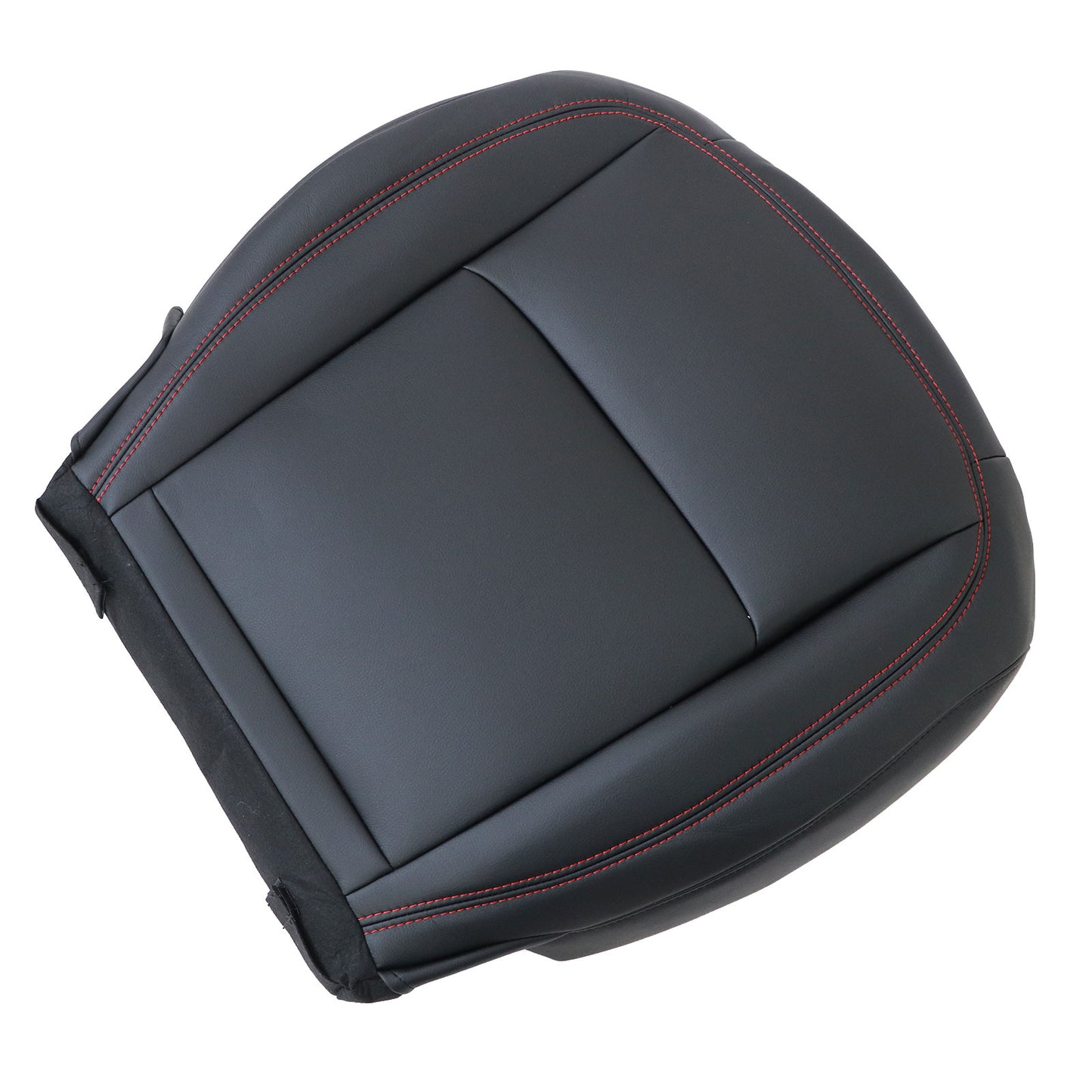 2018-2022 For Jeep Wrangler Rubicon Driver Bottom Perforated Leather Cover Black