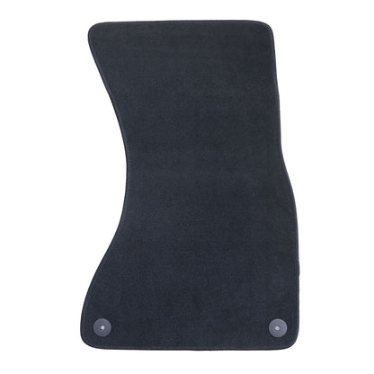 New For 2012-2018 Audi A7 Front & Rear Velour Floor Mats Carpet Black 4PCS