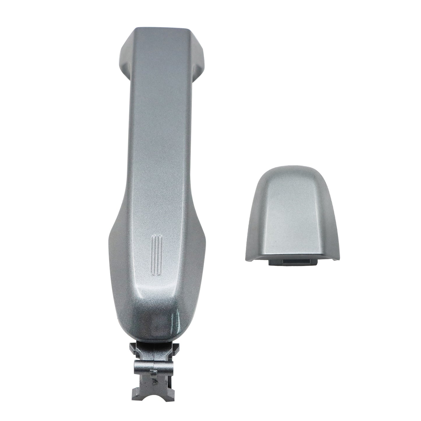 For Toyota Camry 12-17 Outside Door Handle Front Passenger Side Gray No keyhole