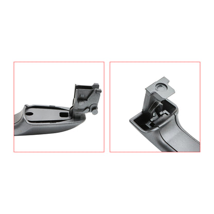 For Toyota Camry 12-17 Outside Door Handle Front Passenger Side Gray No keyhole