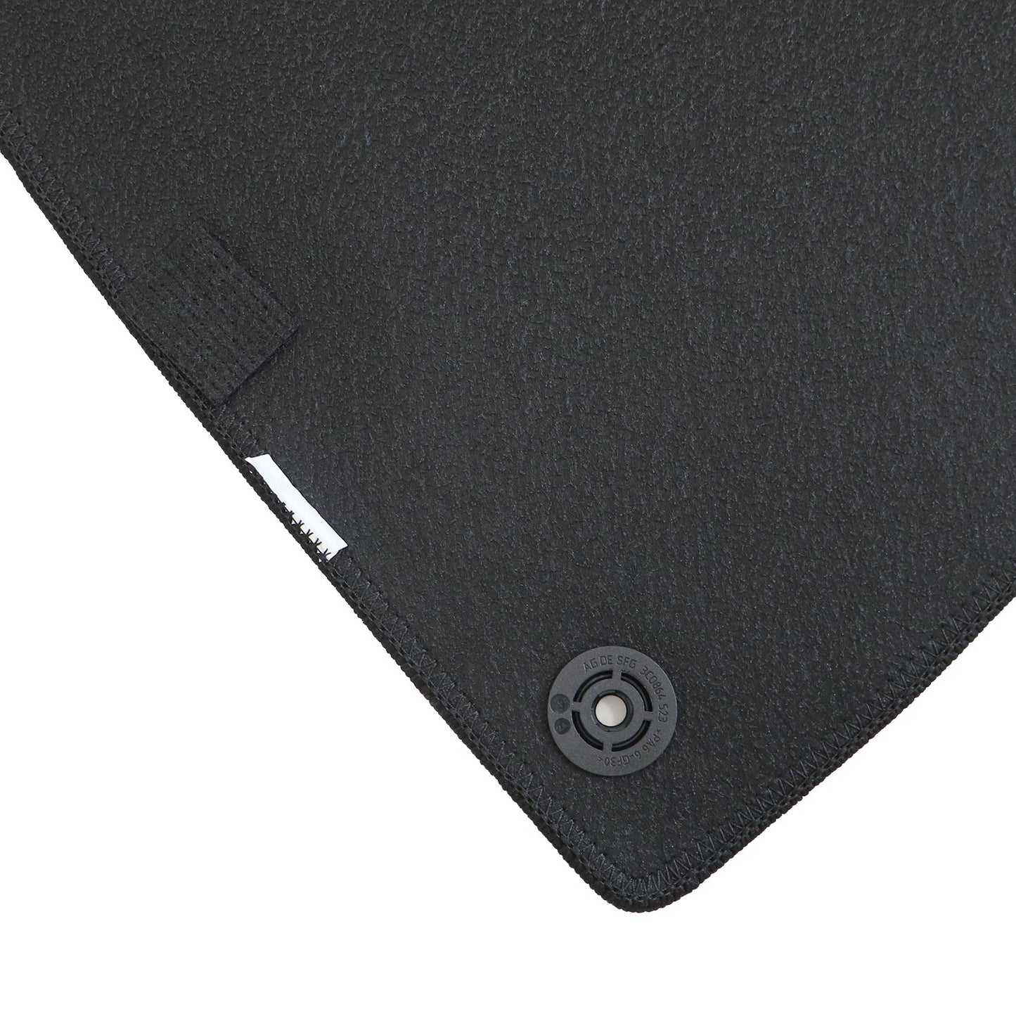 For 2021-2025 Volkswagen ID.4 Front & Rear Velour Floor Mats Carpet Black 4PCS