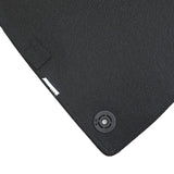 For 2021-2025 Volkswagen ID.4 Front & Rear Velour Floor Mats Carpet Black 4PCS
