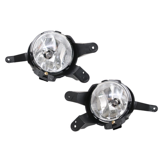 2x Clear Lens Fog Light For Chevrolet Cruze 2011 12 13 14 w/ Bulbs Left & Right
