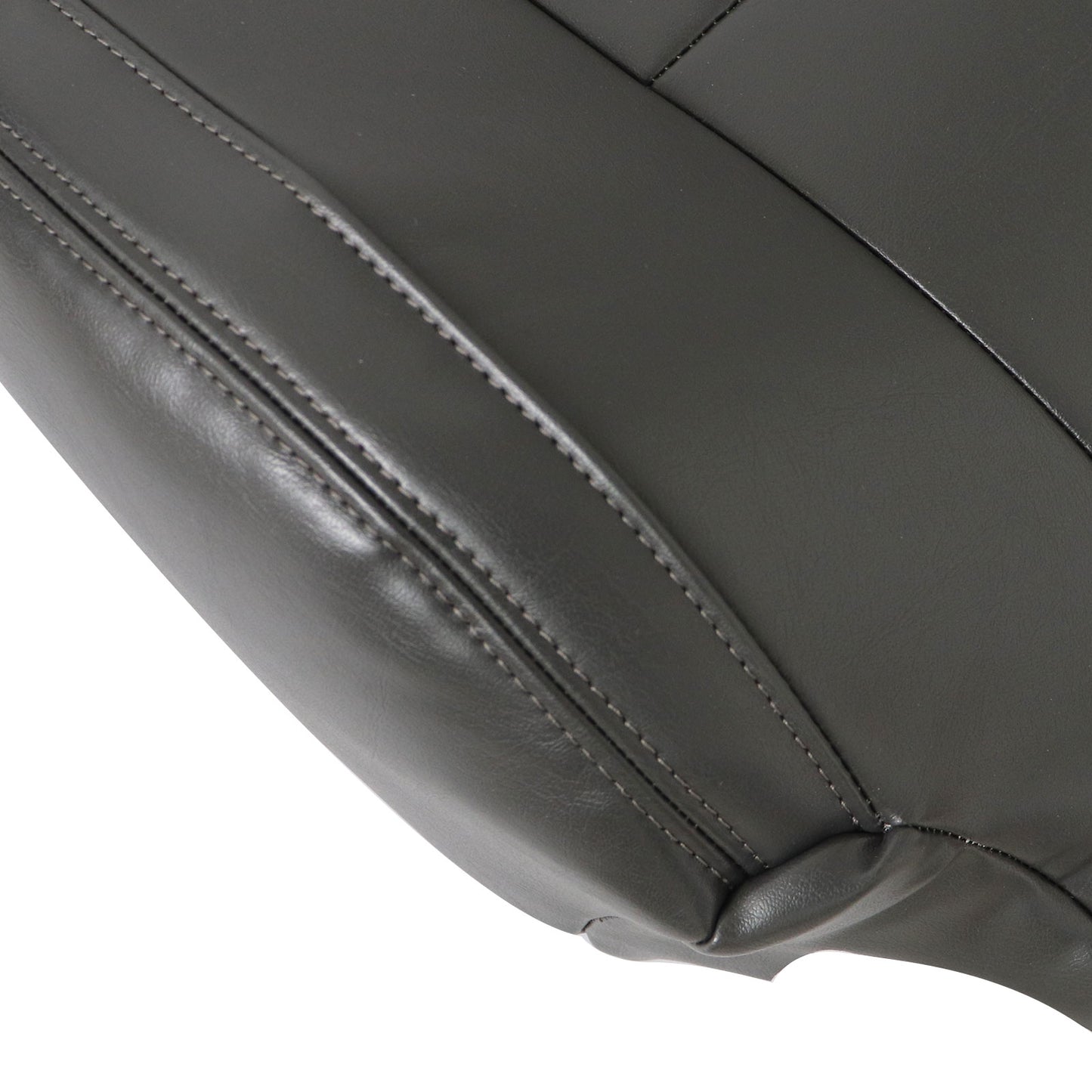 New For 2003-2009 Lexus GX470 Passenger Side Upper Leather Seat Cover Dark Gray