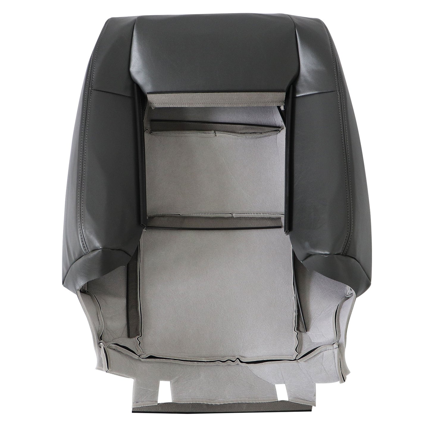 New For 2003-2009 Lexus GX470 Passenger Side Upper Leather Seat Cover Dark Gray
