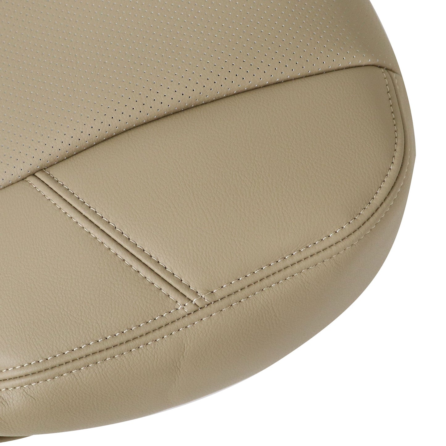 2nd Row Driver Bottom Seat Cover Tan For 2009-2014 Cadillac Escalade ESV EXT US