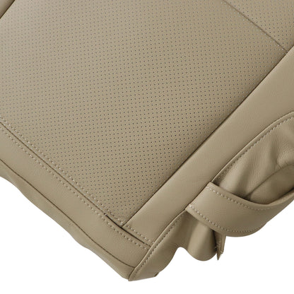 2nd Row Driver Bottom Seat Cover Tan For 2009-2014 Cadillac Escalade ESV EXT US