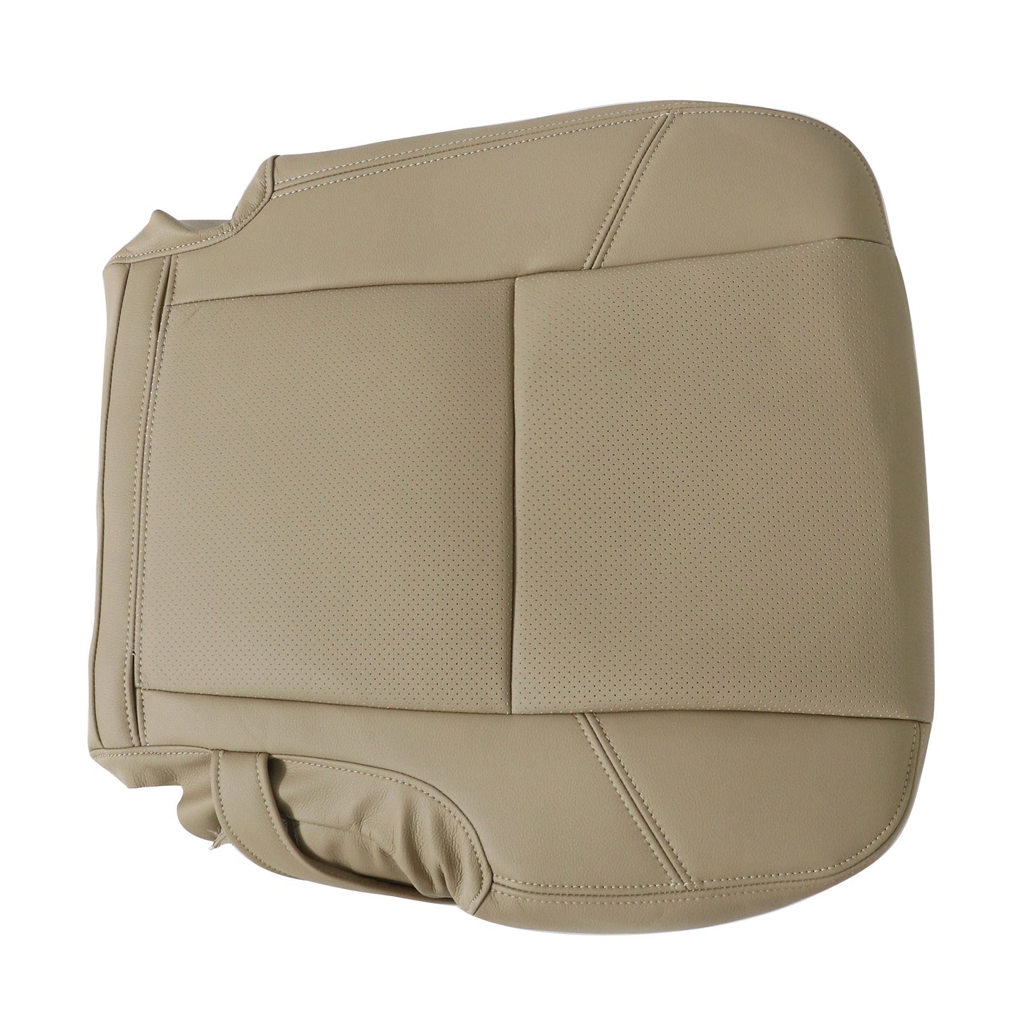 2nd Row Driver Bottom Seat Cover Tan For 2009-2014 Cadillac Escalade ESV EXT US