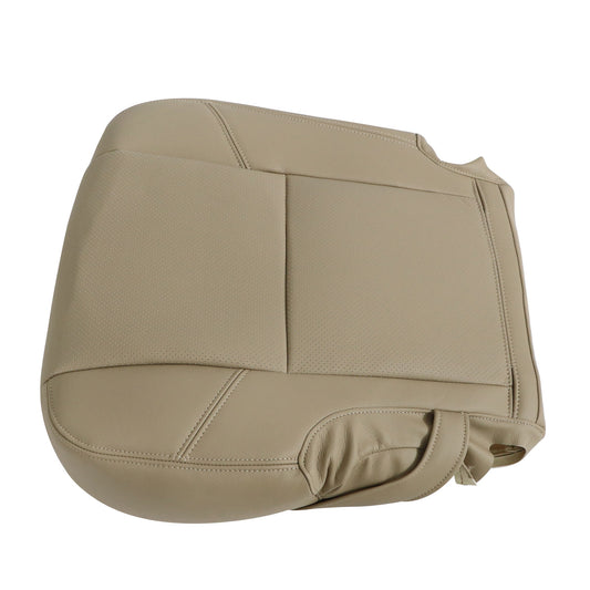 2nd Row Passenger Bottom Seat Cover Tan For 2009-2014 Cadillac Escalade ESV EXT
