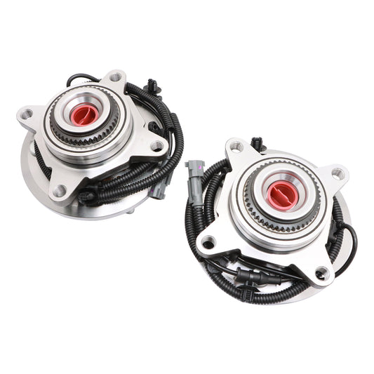 2 Front Wheel Bearing and Hub Assembly For 2018 - 2020 Ford F-150 4x4 w/ABS 6LUG
