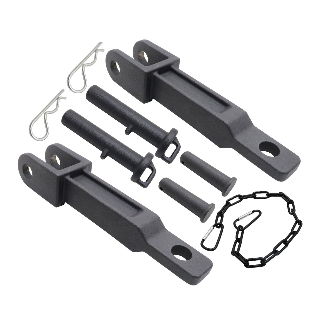 2 Sets Tow Hook With Pull Pins/Frame Pins A20-6014 Fit Kenworth Peterbilt