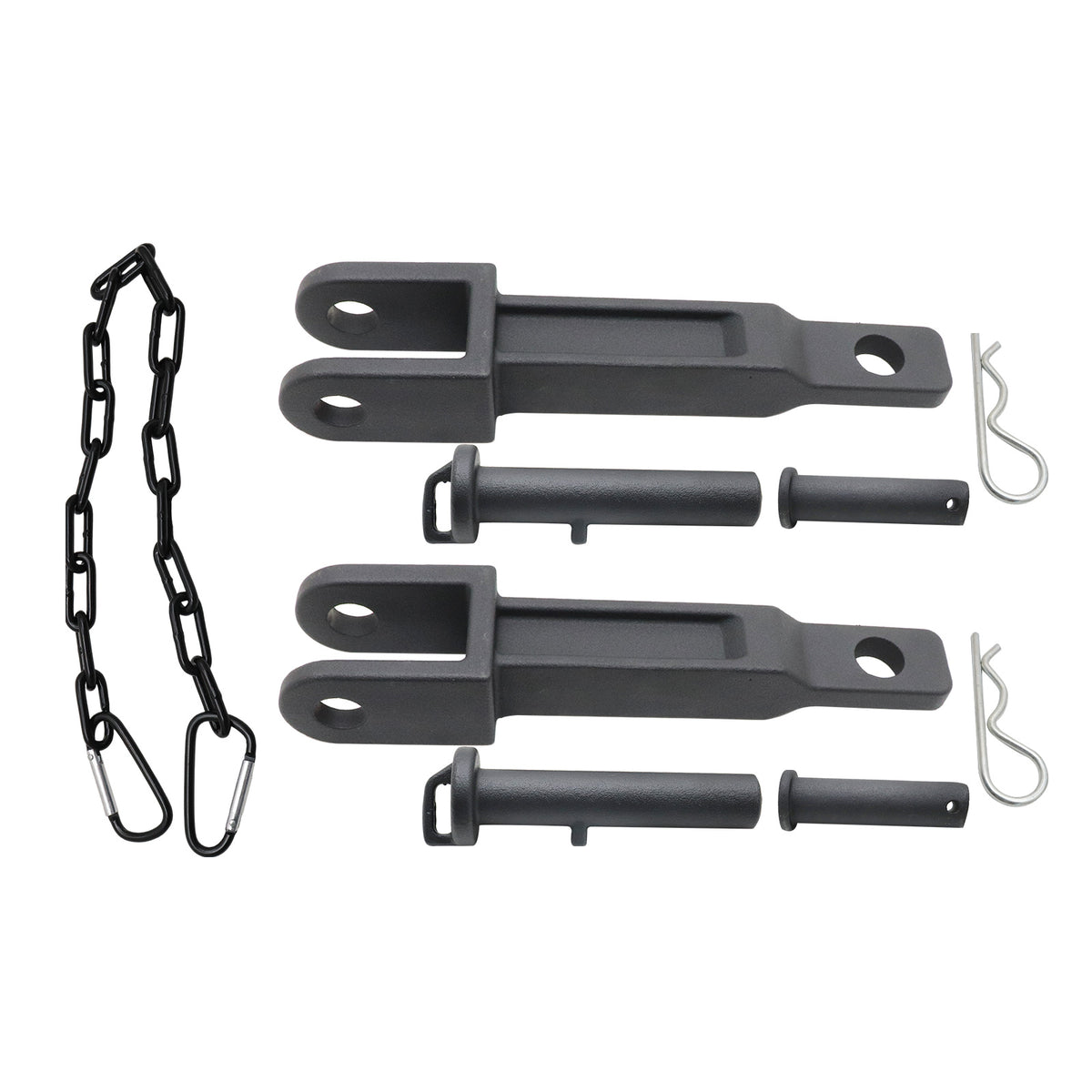 2 Sets Tow Hook With Pull Pins/Frame Pins A20-6014 Fit Kenworth Peterbilt