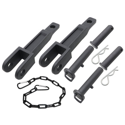 2 Sets Tow Hook With Pull Pins/Frame Pins A20-6014 Fit Kenworth Peterbilt
