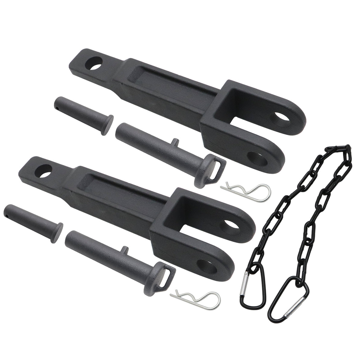 2 Sets Tow Hook With Pull Pins/Frame Pins A20-6014 Fit Kenworth Peterbilt