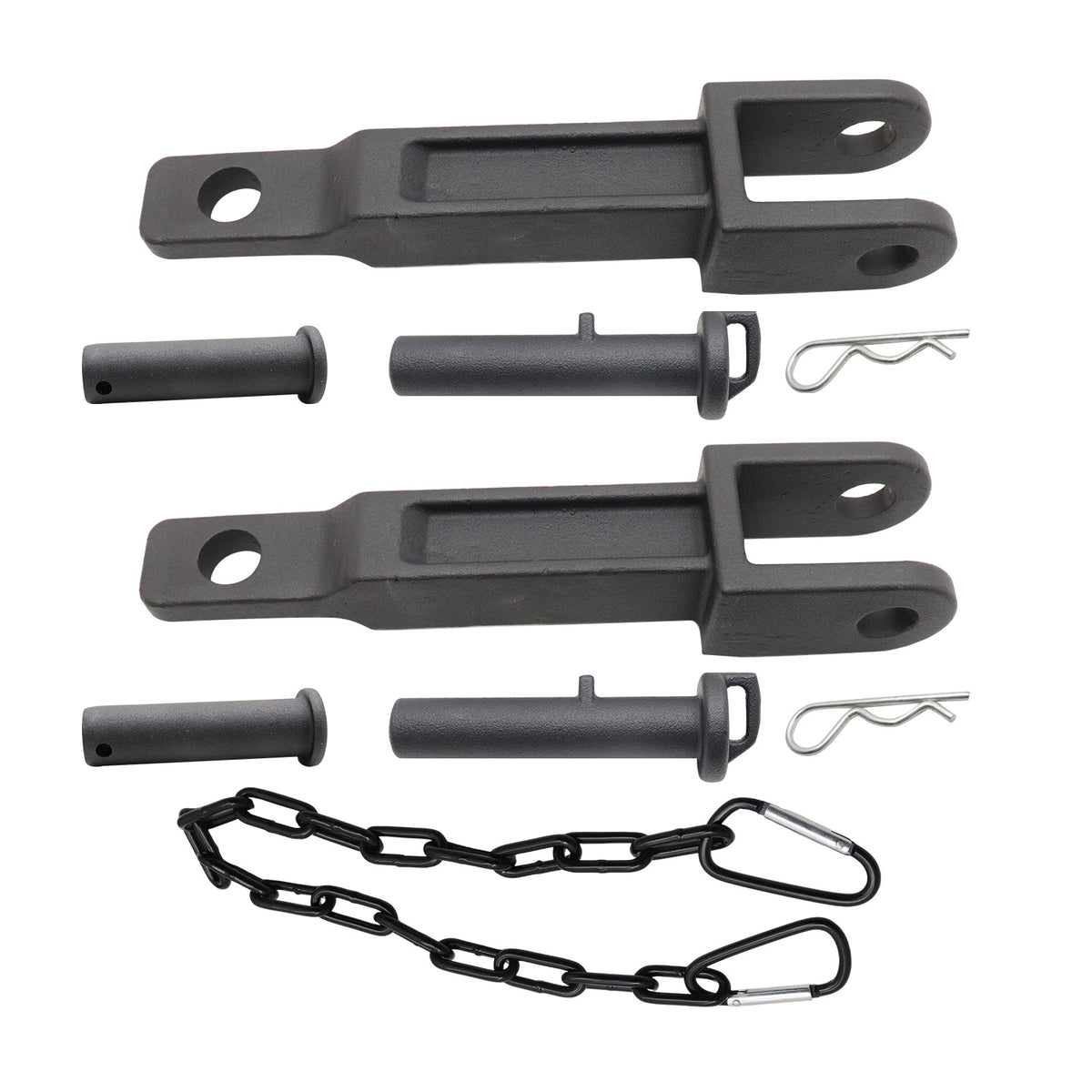 2 Sets Tow Hook With Pull Pins/Frame Pins A20-6014 Fit Kenworth Peterbilt