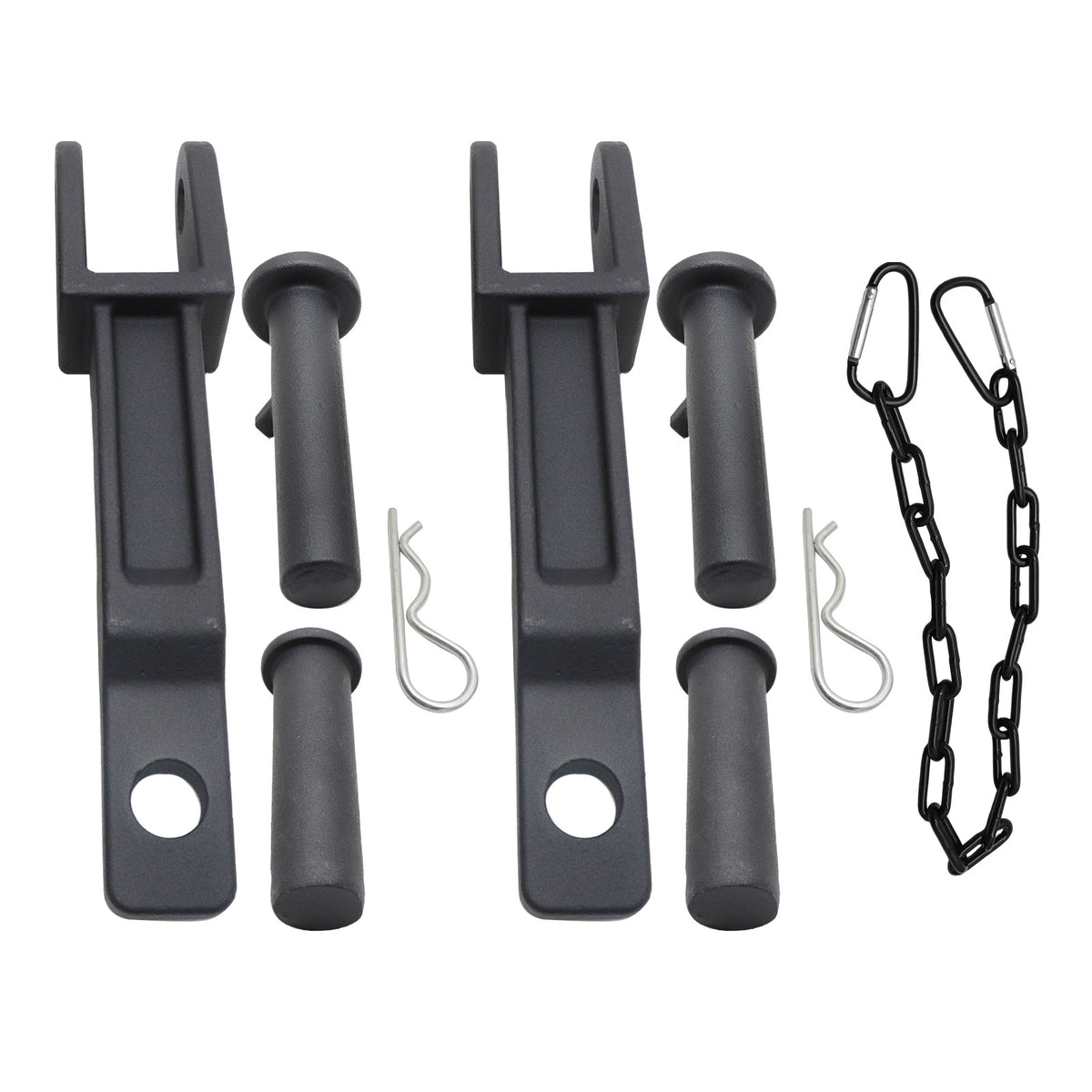 2 Sets Tow Hook With Pull Pins/Frame Pins A20-6014 Fit Kenworth Peterbilt