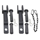 2 Sets Tow Hook With Pull Pins/Frame Pins A20-6014 Fit Kenworth Peterbilt